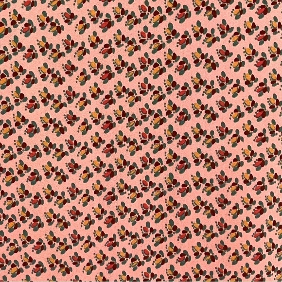 Zara button front maxi silky ditzy floral print dress, size medium. - Picture 10 of 13